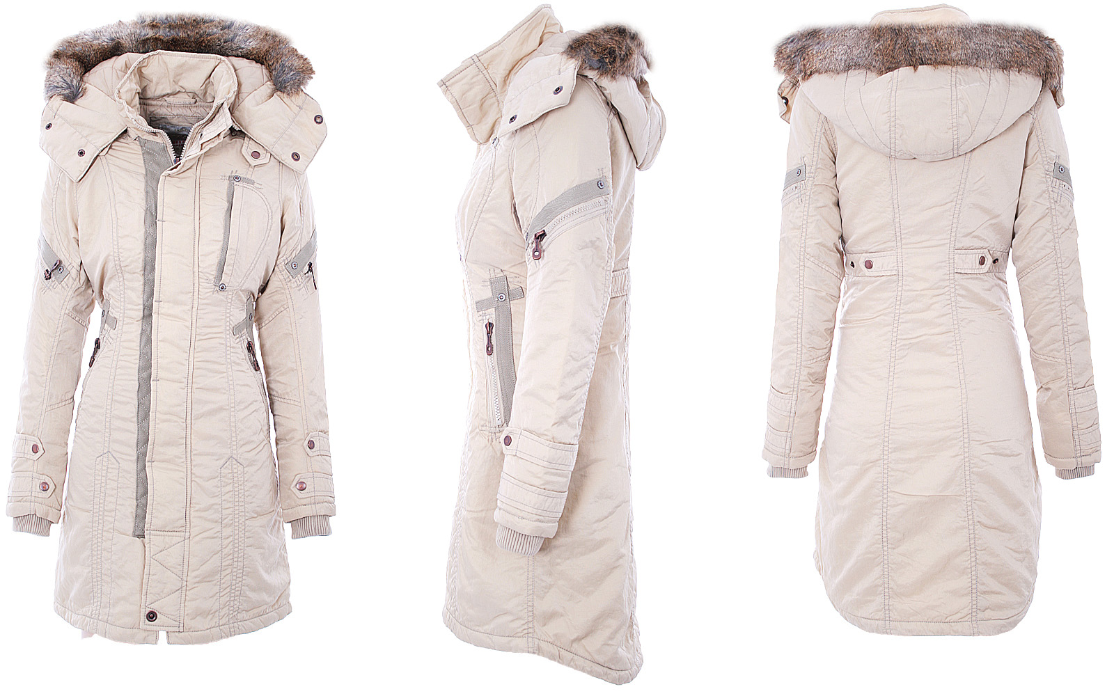 Jet Lag Women's Winter Jacket Winter Coat Parka Sw61a Outdoor